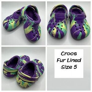 Crocs Fur Lined